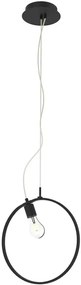 Wisząca czarna lampa nowoczesna K8-A32