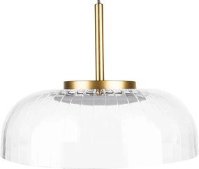 Wisząca lampa ledowa z akrylowym kloszem Vitrum