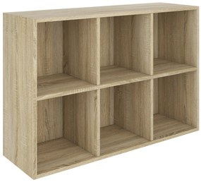 Regał BASIC – Dąb Sonoma | 72x107x38 cm