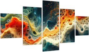 Obraz - Nowoczesna abstrakcja (125x70 cm)