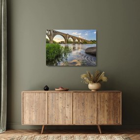 Obraz na szkle - Most kolejowy w Richmond (70x50 cm)