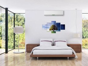 Obraz - Dzień i noc (125x70 cm)