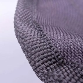 Składany stołek kempingowy - czarny