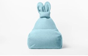 Niebieski worek do siedzenia dla dzieci The Brooklyn Kids Funny Bunny