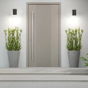 Rabalux 77154 zewnętrzna oprawa ścienna LED Urfa,9W, IP65, czarna, 11,5 cm