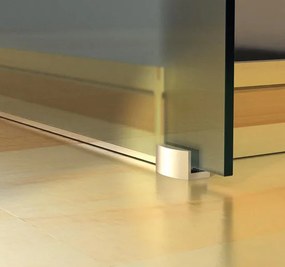 HOMCOM Drzwi Przesuwne Szklane do Pokoju Satynowane z Uchwytem Drążkowym 2050x900mm | Aosom PL