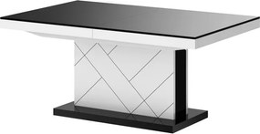 Rozkładany i podnoszony ławostół na wysoki połysk Matera Max Hubertus