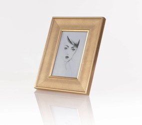 Złota ramka na zdjęcie, 17,5 x 22,5 cm
