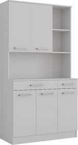 Bufet kuchenny biały 100.1x46x188.5 raul