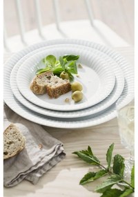 Biały porcelanowy talerz Kähler Design Hammershoi, ⌀ 27 cm