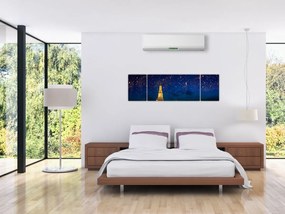 Obraz - Lampiony szczęścia, Bangkok (170x50 cm)