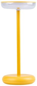 Kanlux 37314 - LED Ściemnialna lampa z możliwością ładowania FLUXY LED/1,7W/1800 mAh IP44 żółta