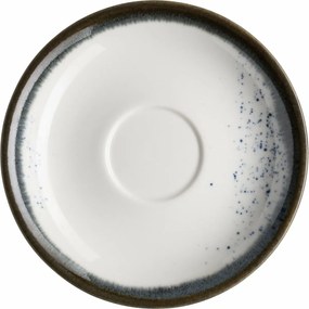 Spodek do espresso Mäser Pintar Białe niebieskiekropki 13 cm, S