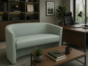 Sofa CLUB tapicerowana : Kolor tkaniny - EKO-SKÓRA - 7D, Typ tkaniny - Eko-skóra
