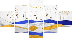 Obraz - Złote Góry (125x70 cm)