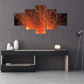 Obraz ognia (125x70 cm)