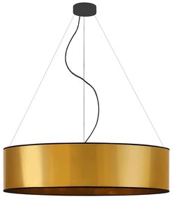 Złota lampa wisząca w stylu glamour 80 cm - EX325 Lakris