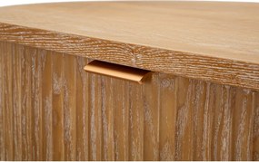 Komoda z litego drewna jodłowego w naturalnym kolorze 81x82x46 cm Gothenburg – Mauro Ferretti