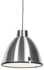 Industrialna lampa wisząca aluminium 38cm - AnterosPrzemysłowy Oswietlenie wewnetrzne