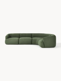 Narożna sofa modułowa Bouclé Sofia (4-osobowa)