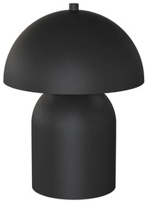 Czarna nowoczesna lampka nocna w kształcie grzybka - M127-Filadelfix