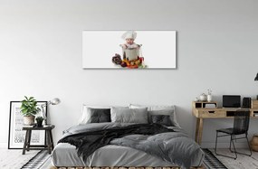 Obraz na płótnie Zabawne Ujęcie z Warzywami