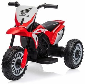 Baby Mix Motocykl elektryczny dla dzieci Honda CRF 450R, czerwony