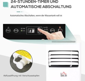 HOMCOM klimatyzator mobilny