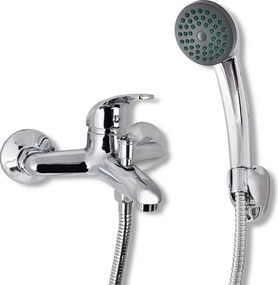 Zestaw chromowanej baterii prysznicowej jednouchwytowej