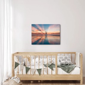 Obraz promieni słonecznych nad plażą Dayton (70x50 cm)