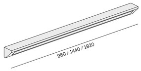 Światło LED dla aneksów kuchennych NIKA, długość 960 mm