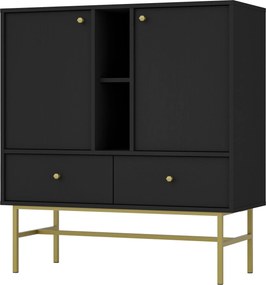 Komoda TORINO 100 cm do Salonu Sypialni Grafit