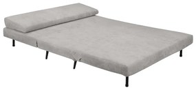 Jasnoszara rozkładana sofa 87 cm Mallory – Støraa