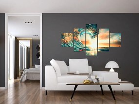 Obraz - Fala (125x70 cm)