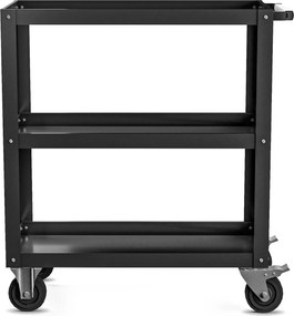 Wózek warsztatowy HUGO, 700 x 816 x 400 mm, All Black: czarny