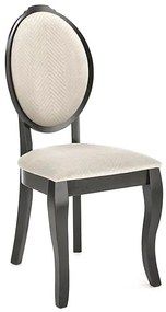 Beżowe stylowe krzesło drewniane G2-R71