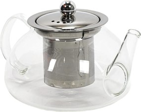 Szklany dzbanek, zaparzacz do herbaty - 850 ml
