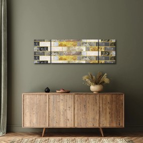 Obraz - Dekoracje z teksturami (170x50 cm)
