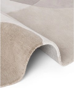 Beżowy wełniany okrągły dywan tkany ręcznie ø 200 cm Hackney Clarissa – Ted Baker