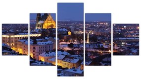 Obraz - Katedra św. Piotra i Pawła, Brno, Czechy (125x70 cm)