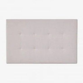 Zagłówek Tapicerowany Artur Tkaniny Beżowy Krem & 160 Cm - Sklum