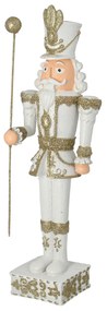 Figurka Dziadek do orzechów 55 cm white