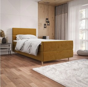 Łóżko kontynentalne FLO Plus 90x200 Itaka 33