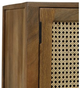 Brązowa komoda z drewna mango 88x84 cm Nipas – Light &amp; Living