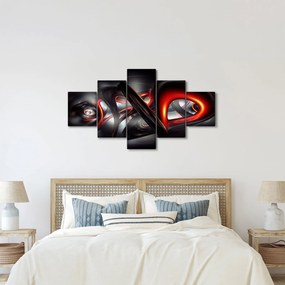 Obraz abstrakcji (125x70 cm)