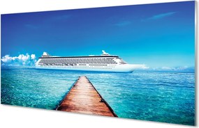 Szkło Ozdobne do Kuchni Letni Rejs po Morzu