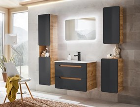 Szafka łazienkowa boczna, wisząca Aruba Cosmos 830 FSC