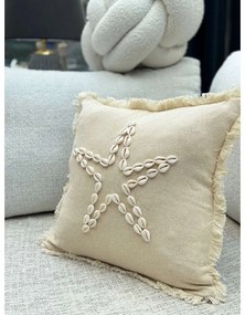 Bawełniana poszewka na poduszkę 43x43 cm Seashells – Mioli Decor