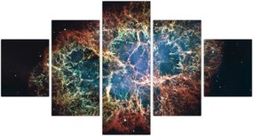 Obraz - Mgławica Krab (125x70 cm)