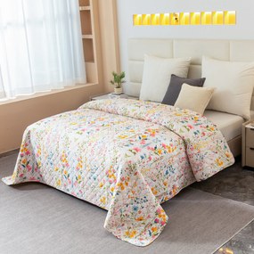 Narzuta na łóżko MILLEFLEUR, kolorowa Rozmiar: 170 x 210 cm